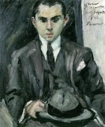 Thomas mit Hut in der Hand